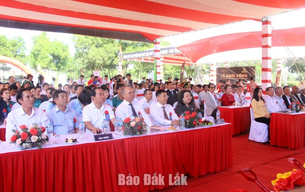 Khởi công ba dự án tại Khu công nghiệp Hòa Hiệp1